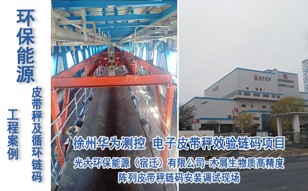 光大環(huán)保宿遷能源有限公司皮帶秤效驗(yàn)鏈碼項(xiàng)目_專(zhuān)業(yè)電子皮帶秤生產(chǎn)廠(chǎng)家